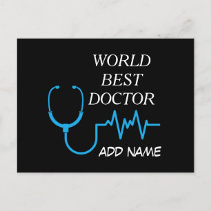 Best Doctor Ever Doctor's Day Appreciation Postcard