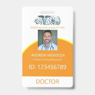 Best Doctor Ever Gift For Doctors. ID Badge