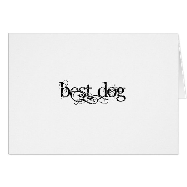 Best Dog (Front Horizontal)