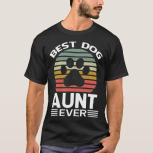 Best Dog AUNT Ever Vintage T-Shirt