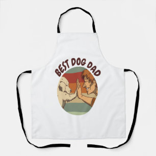 Best Dog Dad Apron