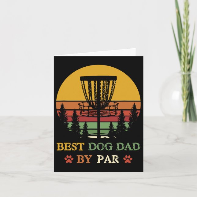 Best Dog Dad  Card (Front)