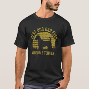 Best Dog Dad Ever Airedale Terrier Dog Owner Men T-Shirt