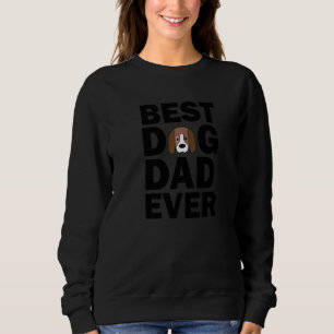 Best Dog Dad Ever Beagle Dog Sweatshirt