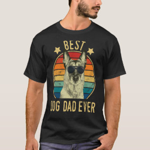Best Dog Dad Ever Belgian Malinois Father's Day Gi T-Shirt