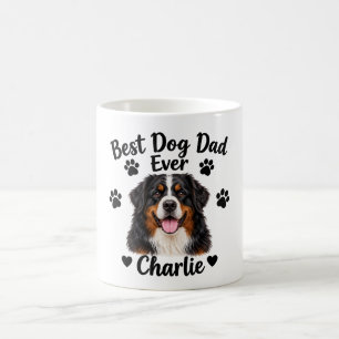 Best Dog Dad Ever Bernese Mountain Dog Father’s Da Coffee Mug