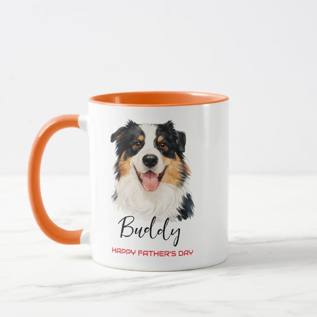 Best Dog Dad Ever | Custom Father’s Day Mug (Left)