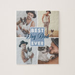 Best Dog Dad Ever Father's Day Best Dog Ever Jigsaw Puzzle<br><div class="desc">Best Dog Dad Ever Father's Day Best Dog Ever</div>