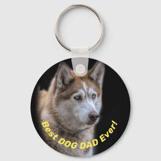 Best Dog Dad Ever Father's Day Key Ring