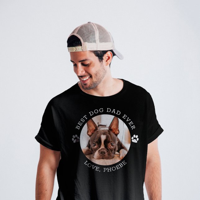Best Dog Dad Ever French Bulldog T-Shirt (Creator Uploaded)