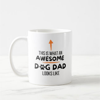 Best Dog Dad Ever Funny Gift for Dog Lover Coffee Mug