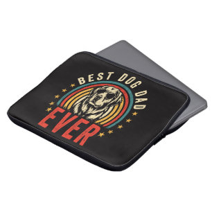 Best Dog Dad Ever Laptop Sleeve