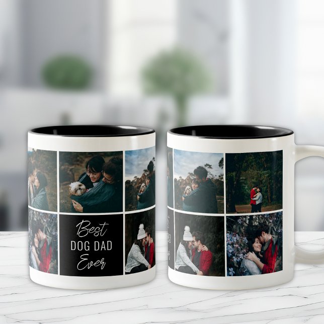 Best Dog Dad Ever Personalised Photo Coffee Mug (Creator Uploaded)
