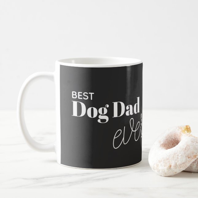 Best Dog Dad Ever Photo Mug (With Donut)