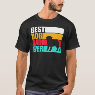 Best Dog Dad Ever - Pug For Men T-Shirt