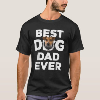 Best Dog Dad Ever Rat Terrier Lovers T-Shirt