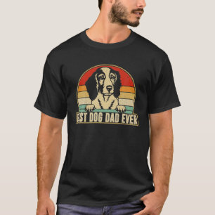 Best Dog Dad Ever Spaniel Welsh Springer Dog Lover T-Shirt