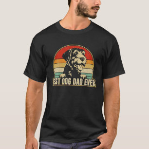 Best Dog Dad Ever Spinone Italiano Daddy Dog Lover T-Shirt