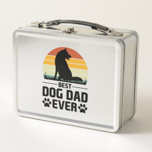 Best Dog Dad Ever T-Shirt 3 Metal Lunch Box