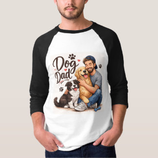 Best Dog Dad Ever T-Shirt – Cute Puppy Lover Gift 