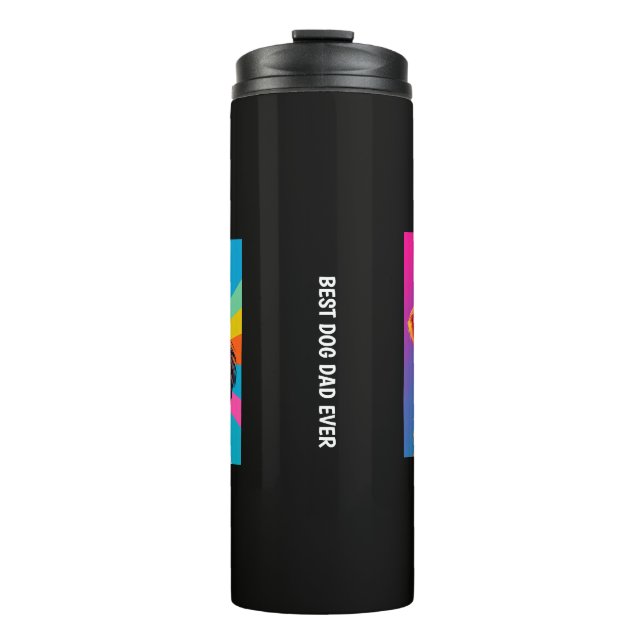 Best Dog Dad Ever Thermal Tumbler (Front)