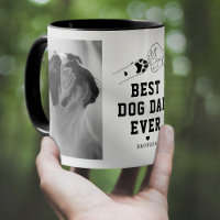Best Dog Dad Ever Two Photo
