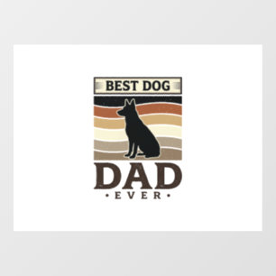 Best Dog Dad Ever Vintage Dog Lover Design_1