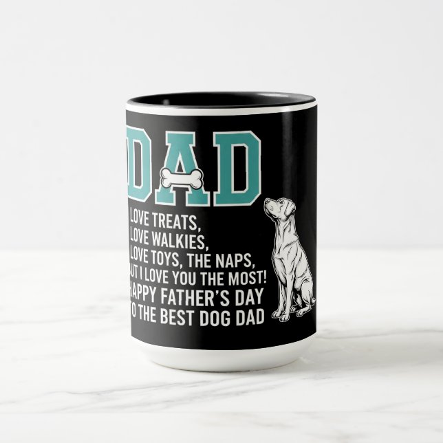 Best Dog Dad Mug (Center)