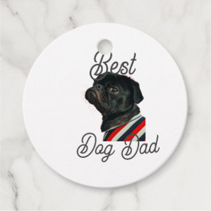 Best dog dad parents grandparents photo pet gray n favour tags