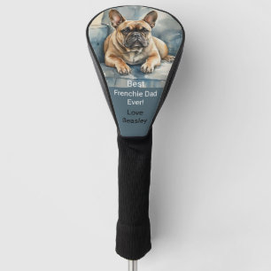 Best Dog Dad Personalised Golf Head Cover