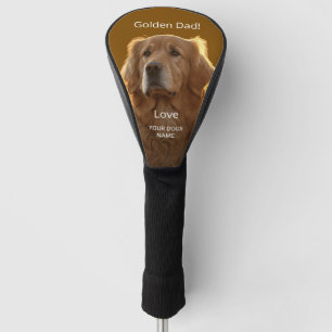 Best Dog Dad Personalised Golf Head Cover