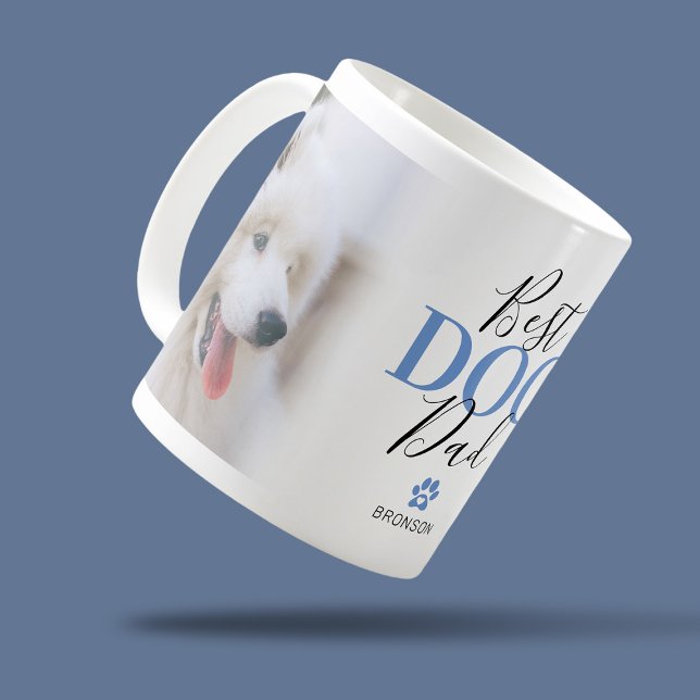 Best Dog Dad Pet Photo Coffee Mug (Creator Uploaded)