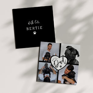 Best Dog Dad Photo Collage