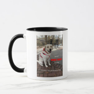 Best Dog Dad Valentine Labrador Love Coffee Mug