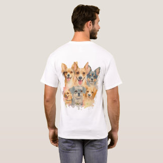 Best Dog Design Tshirt for couple 7