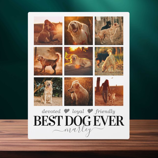 Best Dog Ever Photo Plaque (Creator Uploaded)