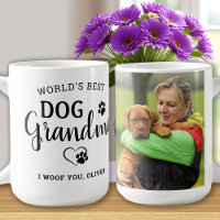 Best Dog Grandma Cute Personalised Pet Photo