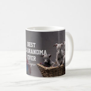 Best Dog Grandma Ever Custom Photo Coffee Mug