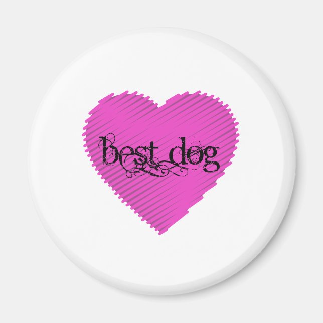 Best Dog Magnet (Front)