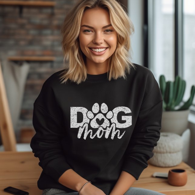 Best Dog Mom Ever – Cozy Dog Mom Sweatshirt (Creator Uploaded)