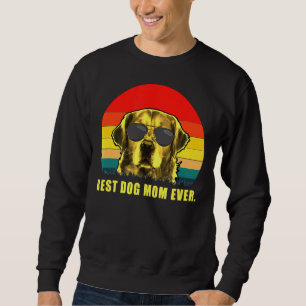 Best Dog Mom Ever Golden Retriever Sweatshirt