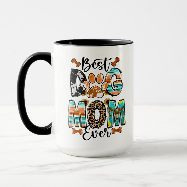 Best Dog Mom Ever Mug | Cute Mother’s Day (Left)
