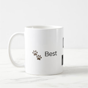 🐾 Best DOG MOM Ever ❤️ – Pawsome Studio Gift Coffee Mug