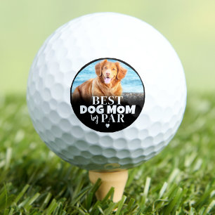 Best Dog Mum By Par Photo Golf Balls