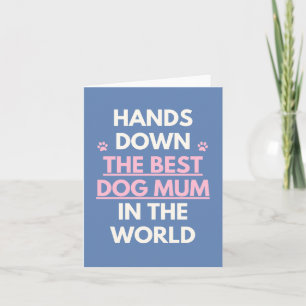 Best Dog Mum Card