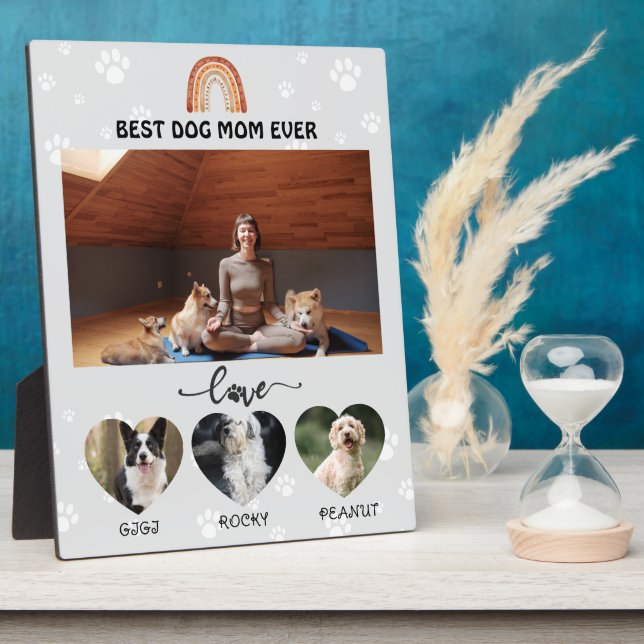 Best Dog Mum Ever Celebration  Plaque (Side)