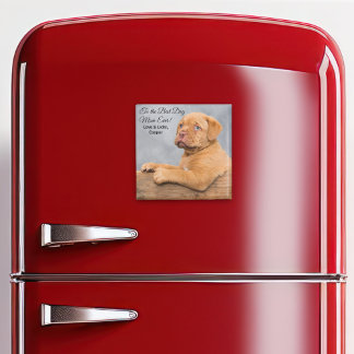 Best Dog Mum Ever Customisable Photo Magnet