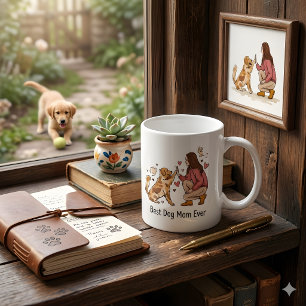 Best Dog Mum Ever Cute Mothers Day Gift Mug