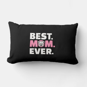 Best Dog Mum Ever English Bulldog Lover Lumbar Cushion