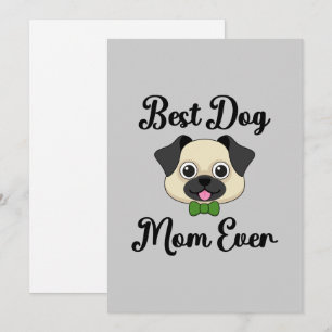 Best Dog Mum Ever Holiday Card